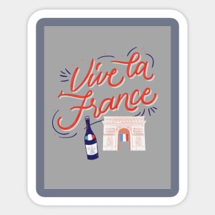 Vive la France Sticker